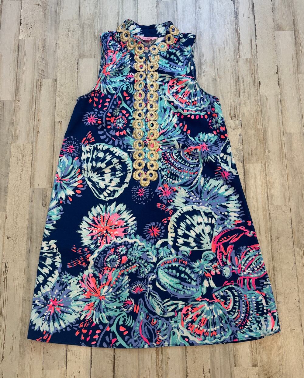 Lilly Pulitzer Jane Shift Dress sz 0 NWOT